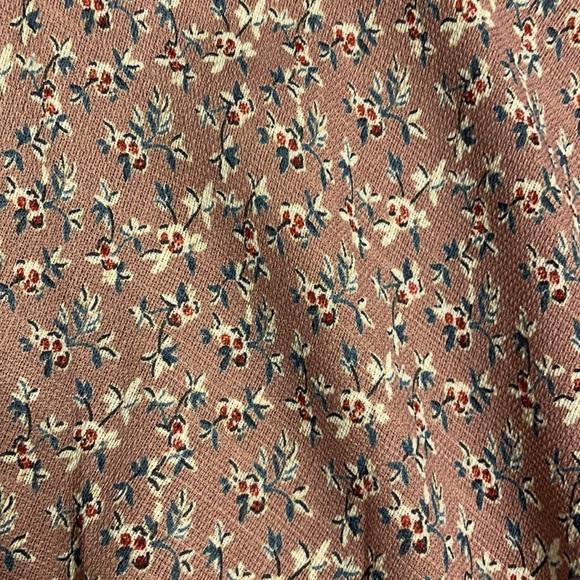 Piper & Scoot Maywood Tiny Floral Dress in Mauve - Picture 2 of 4
